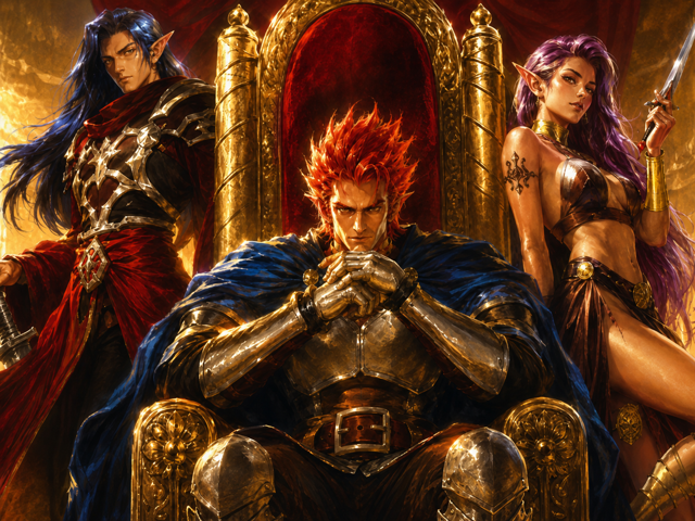 Rage of Magic II fantasy fighting game poster